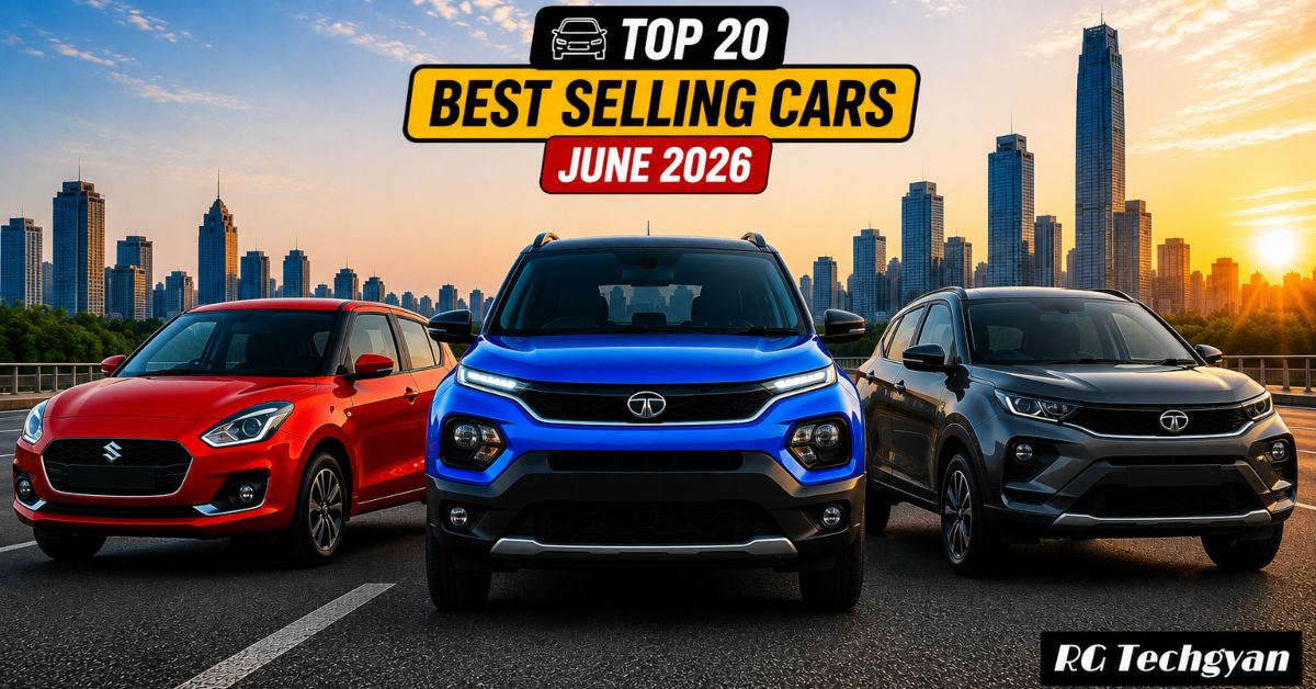 Top 20 Best Selling Cars June 2026